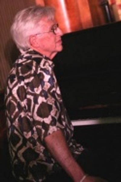 Marvin Laird at the piano  Photo