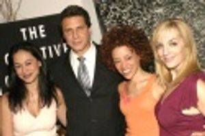 Julie Danao-Salkin, Andrew Cuomo, Marcy Harriell, and Julia Murney  Photo