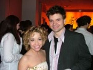 Loving couple, Jen Cody and Hunter Foster  Photo