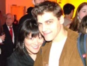 Ann Harada and Deven arrive at Citrus  Photo