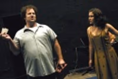 Shuler Hensley and Kaitlin Hopkins  Photo