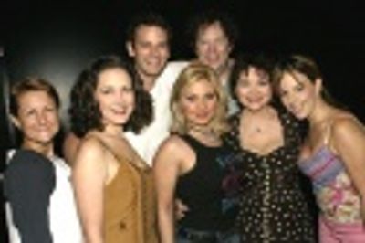 Marya Grandy, Kaitlin Hopkins, Wayne Wilcox, Orfeh, Shuler Hensley, Linda Hart, and L Photo