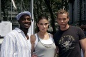 Taye Diggs, Idina Menzel and Adam Pascal Photo