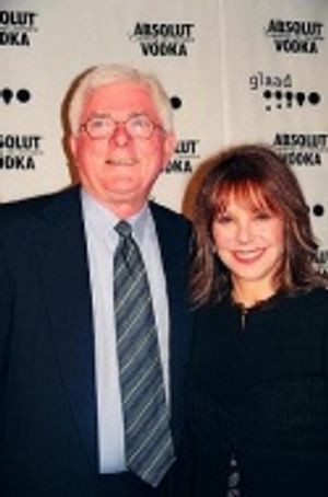 Phil Donahue and Marlo Thomas Photo
