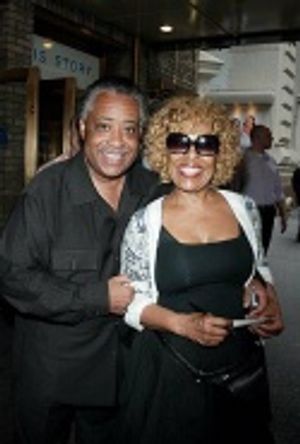 Al Sharpton and Roberta Flack Photo