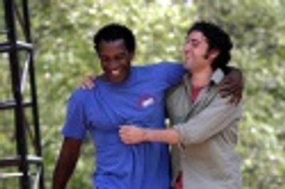 Norm Lewis and Oscar Isaac Photo
