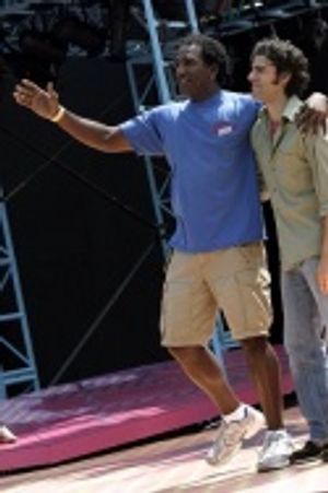 Norm Lewis and Oscar Isaac Photo