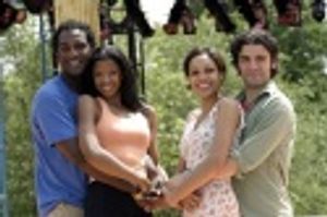 Norm Lewis, RenÃ©e Elise Goldsberry, Rosario Dawson, and Oscar Isaac Photo