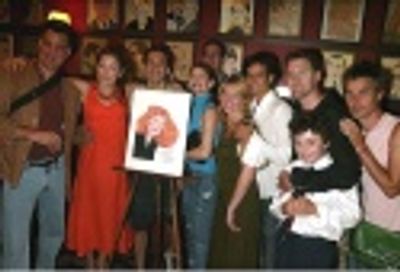 Victoria Clark and the Piazza Family! Photo