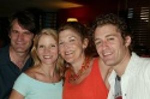 Bartlett Sher, Kelli O'Hara, Victoria Clark and Matthew Morrison  Photo