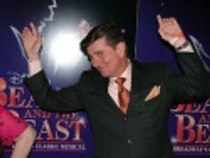 Gary Beach strikes a familiar Lumiere pose Photo