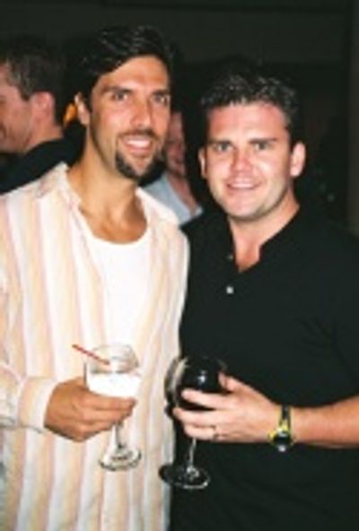 David Finch (BCEFA) and
Robert Creighton (Chitty, Chitty Bang Bang) Photo