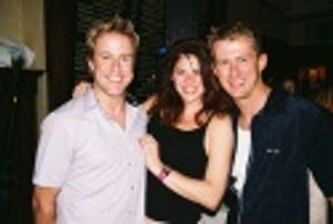 Greg Reuter, Roxane Barlow (Dirty Rotten Scoundrels) and
Jason Gillman (Dirty Rotten Photo