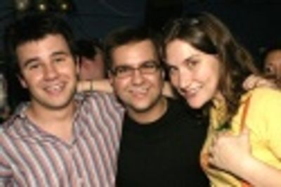 Brian Lowdermilk, "JOY" Casting Director Michael Cassara, and
Kait Kerrigan Photo