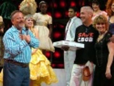 Marc and Scott show their appreciation for Liz Larsen Photo