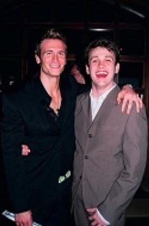 John and Michael share a laugh Photo