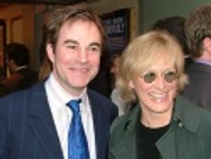 
Roger Bart (The Producers) and stage and screen star Glenn Close Photo