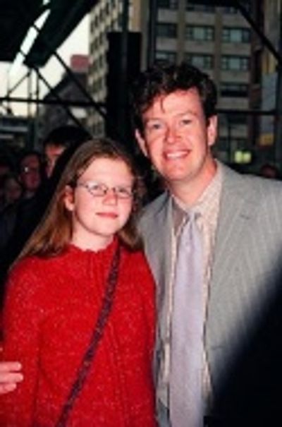 Dylan Baker and daughter Willa  Photo