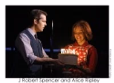 J. Robert Spencer and Alice Ripley Photo