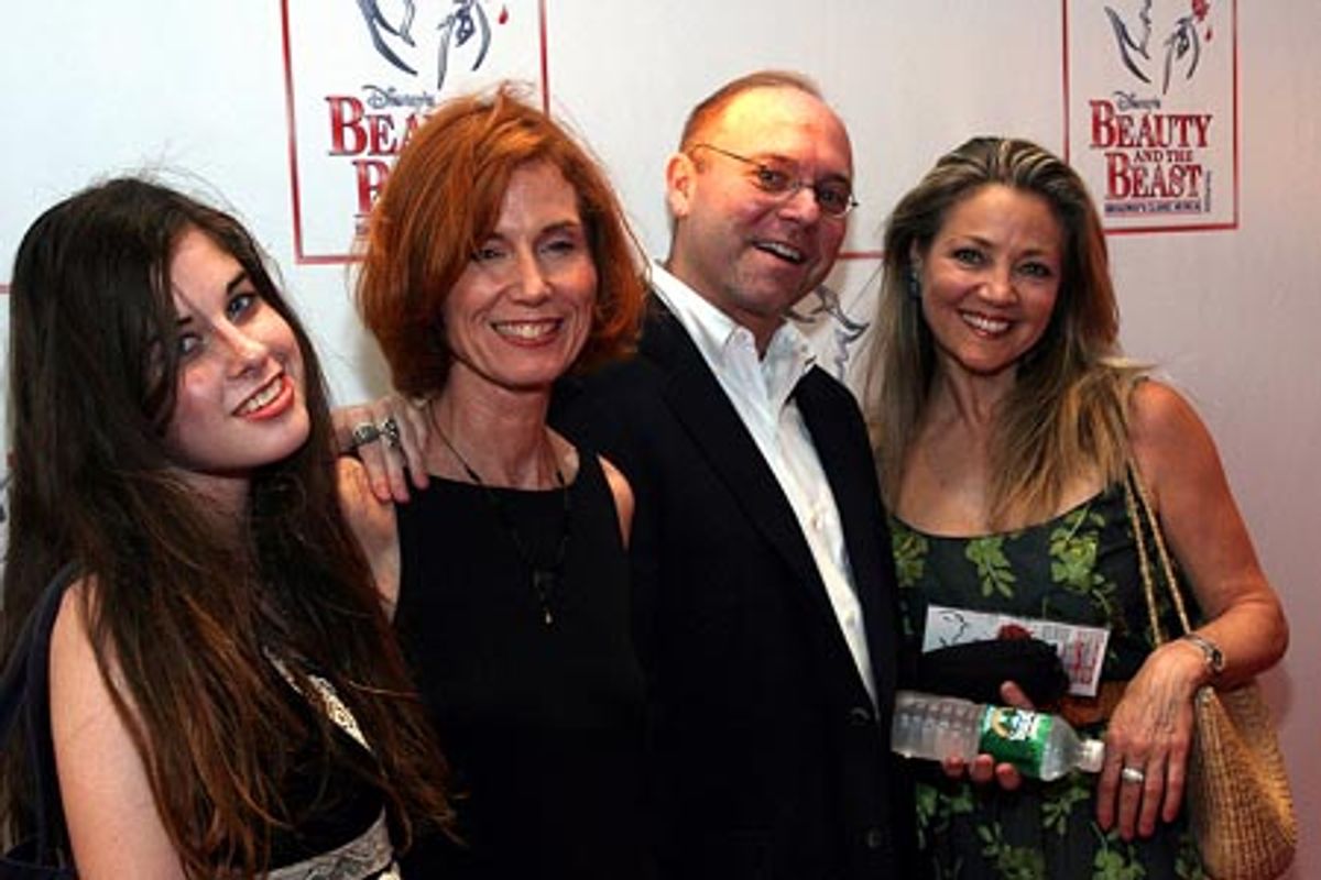 Keaton Woolverton, Linda Woolverton, Matt West, and Stephanie Eley at 