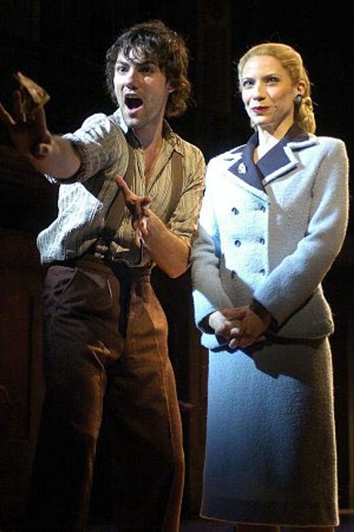 Matt Rawle and Elena Roger at 