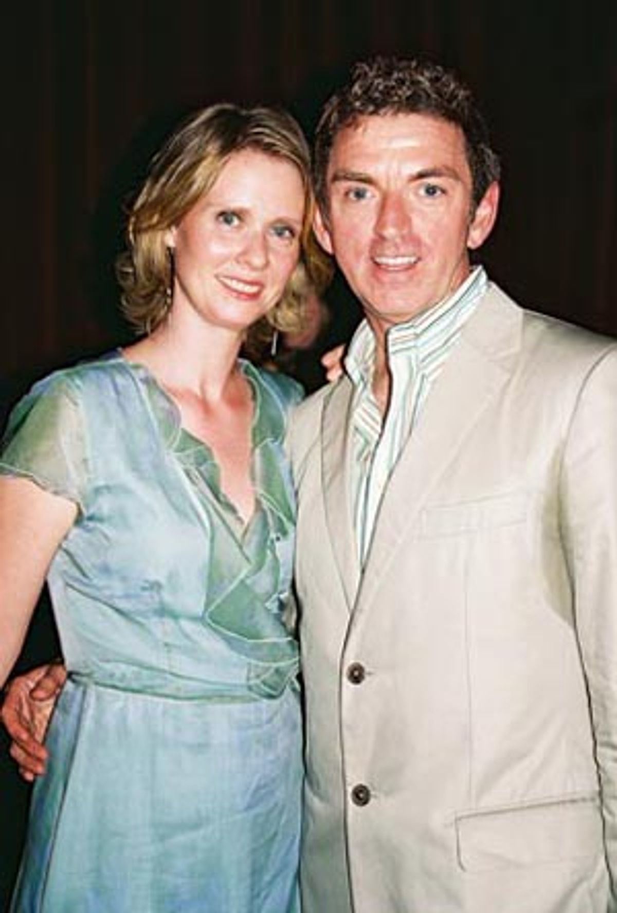 Cynthia Nixon and Michael Patrick King
 at 