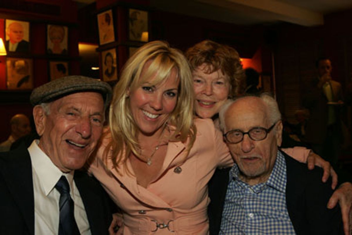 Jack Klugman, Heather Randall, Anne Jackson and Eli Wallach at 