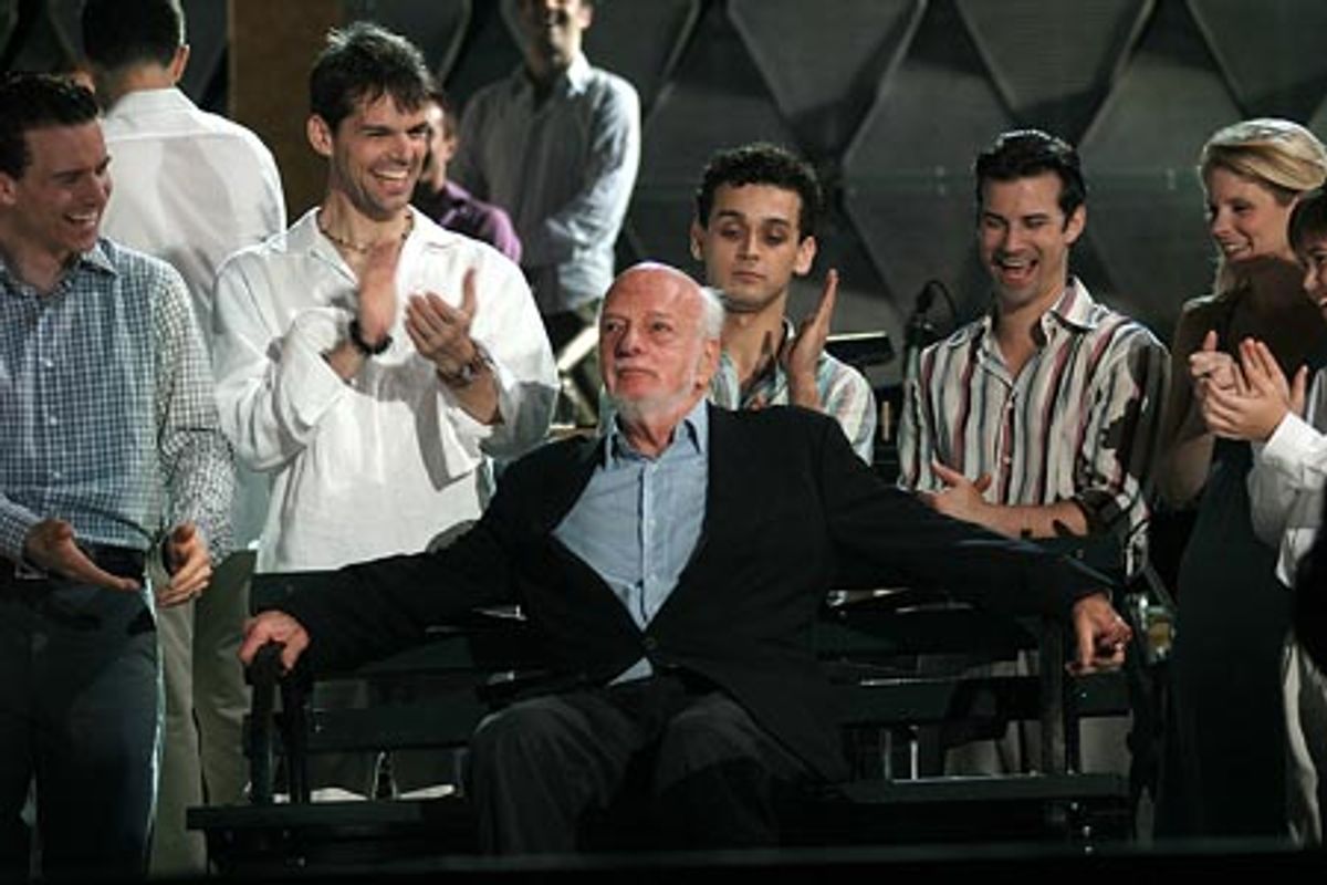 Harold Prince with the Jersey Boys at 