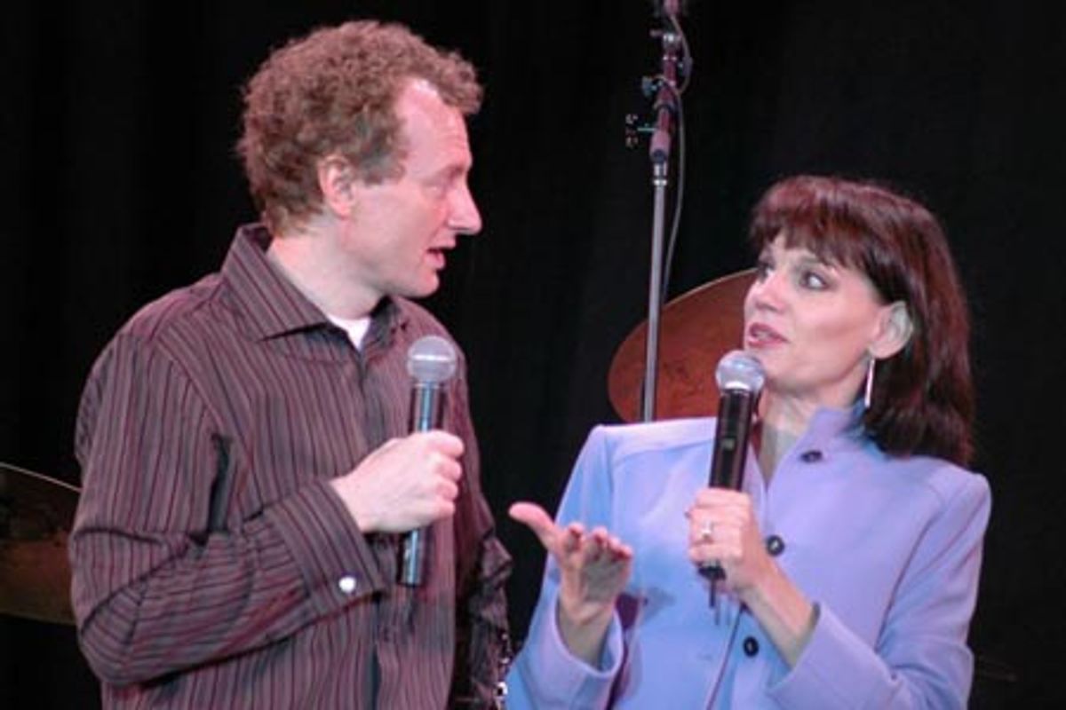 Bob Martin and Beth Leavel of The Drowsy Chaperone at 