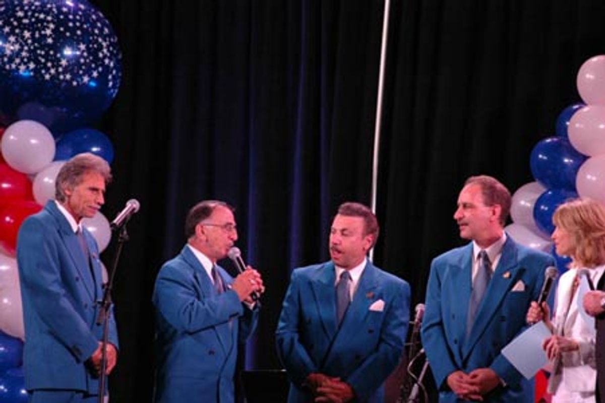 Lenny Coco and the Chimes at WOR Radio's Celebrate America Concert