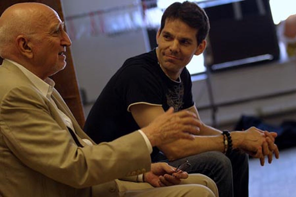 Dominic Chianese and J. Robert Spencer at 