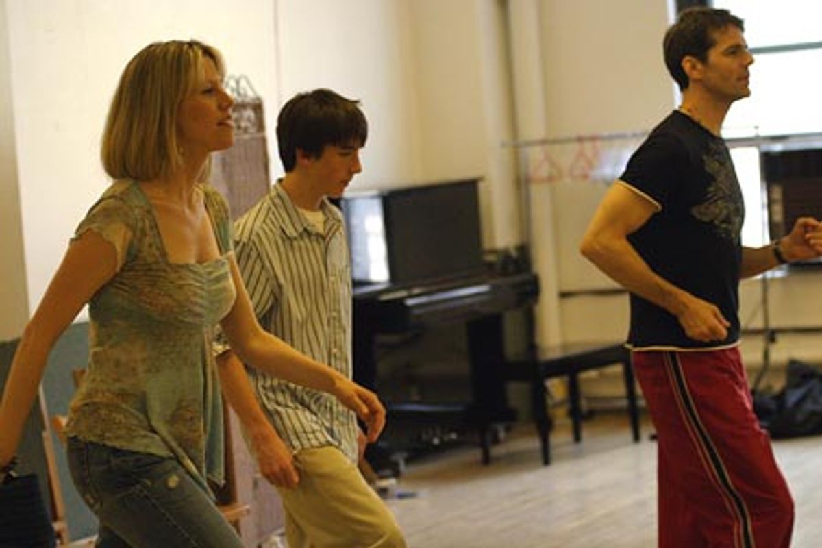 Jenny Lynn Spencer, Dennis Chambers and J. Robert Spencer
 at 