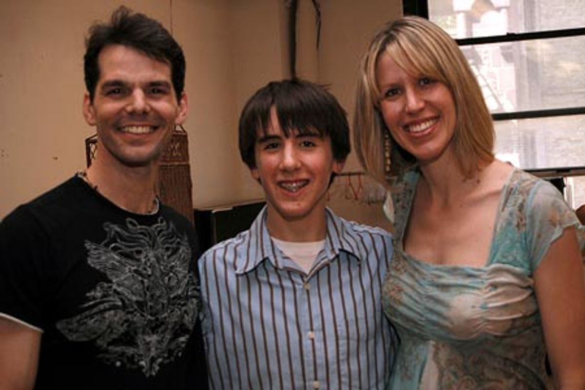 J. Robert Spencer, Dennis Chambers and Jenny Lynn Spencer at 