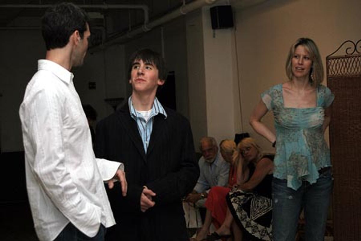 J. Robert Spencer, Dennis Chambers and Jenny Lynn Chambers at 