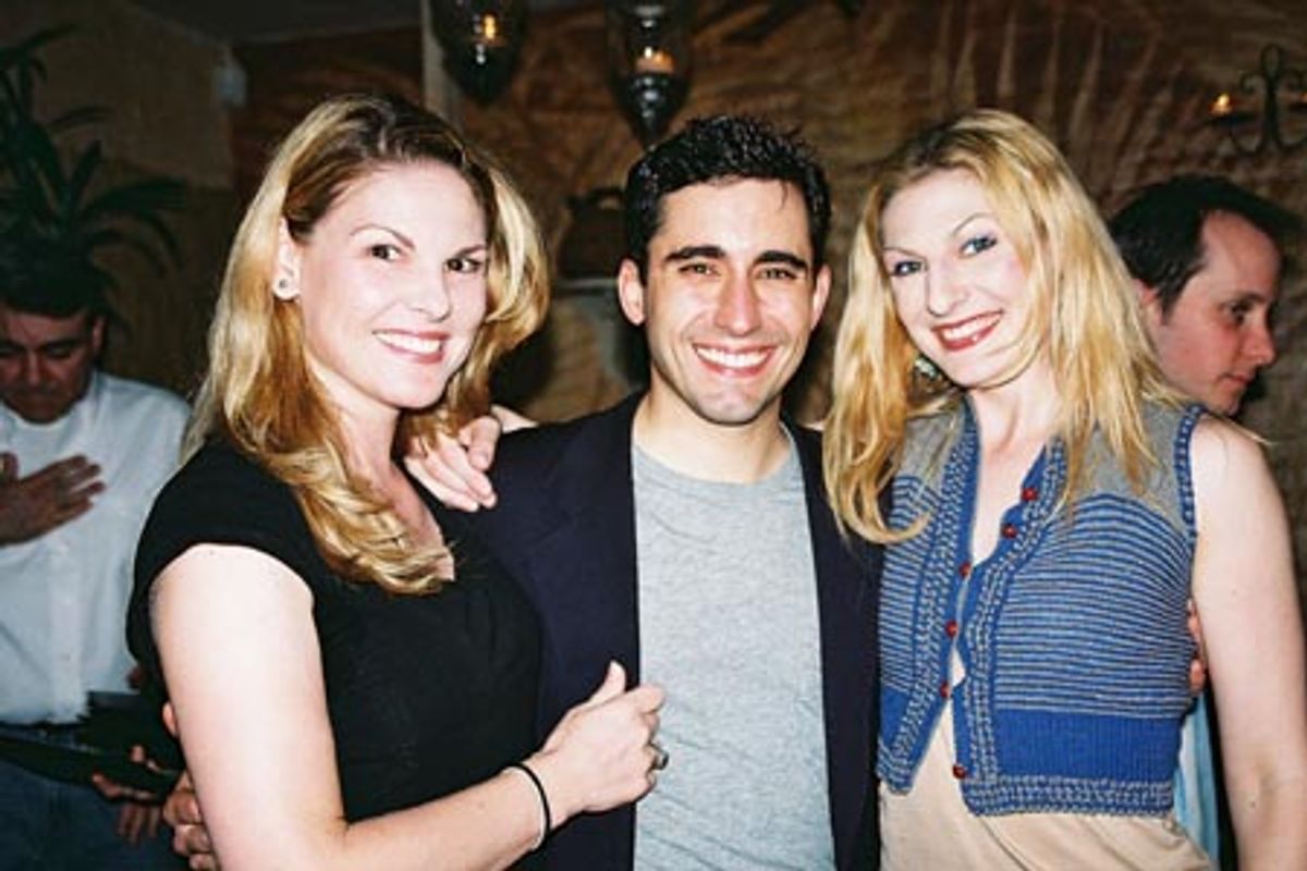 Heather Ayers, John Lloyd Young and Becca Ayers at 