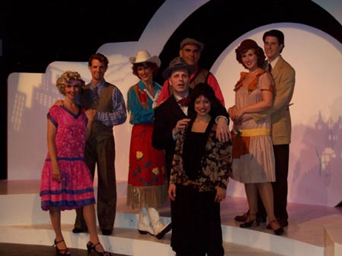 Ivy Austin, Michael Simon Hall, Christine Bokhour, Howard Kaye, Katie Allen, Nick Verina (front); Sidney J. Burgoyne, Staci Rudnitsky (back) at 