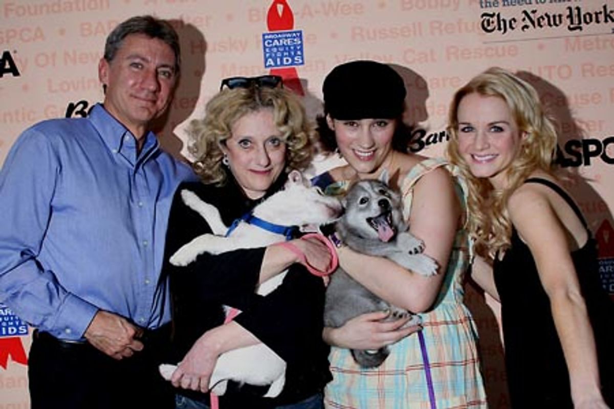 David Garrison, Carol Kane, Eden Espinosa and Kate Reinders at 