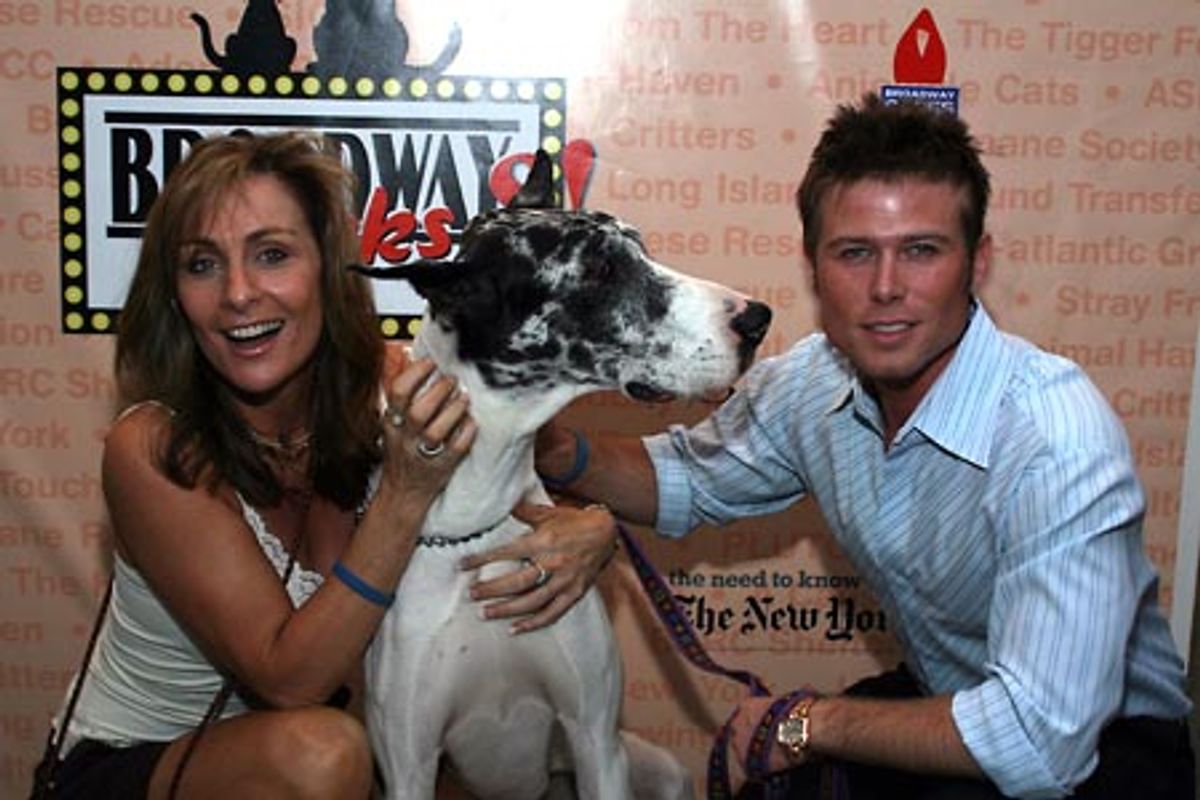 Judy McLane and Jacob Young at 