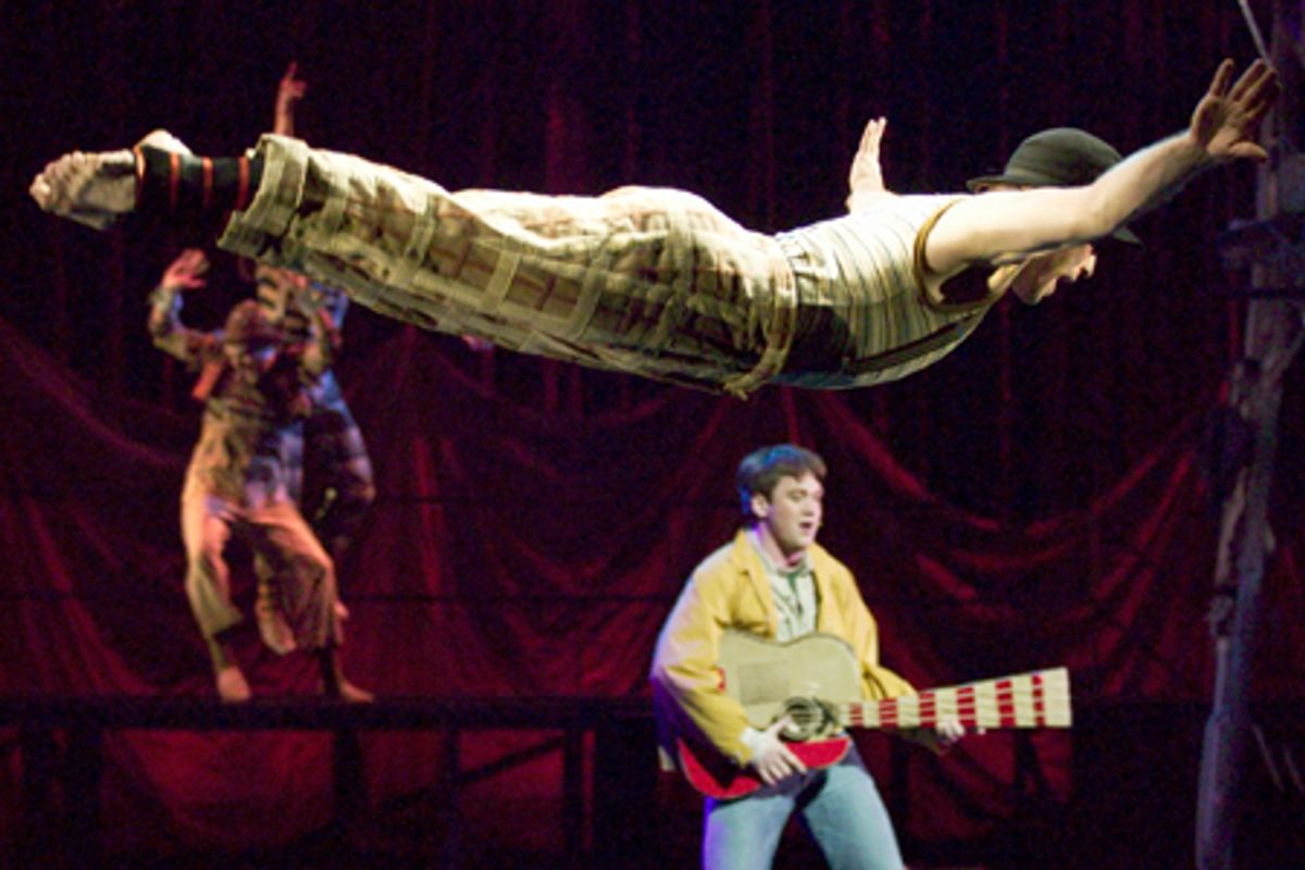 Charlie Hodges (above) and Michael Arden at 