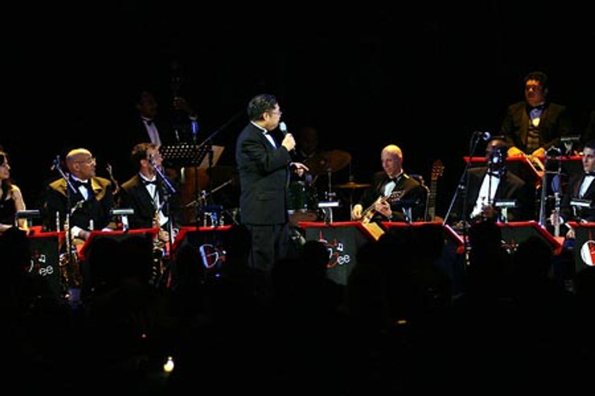The George Gee Big Band at Frances Ruffelle at the Supper Club