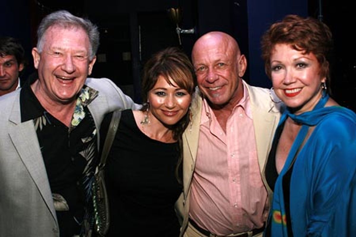 Harvey Evans, Frances Ruffelle, Tony Stevens and Donna McKechnie at 