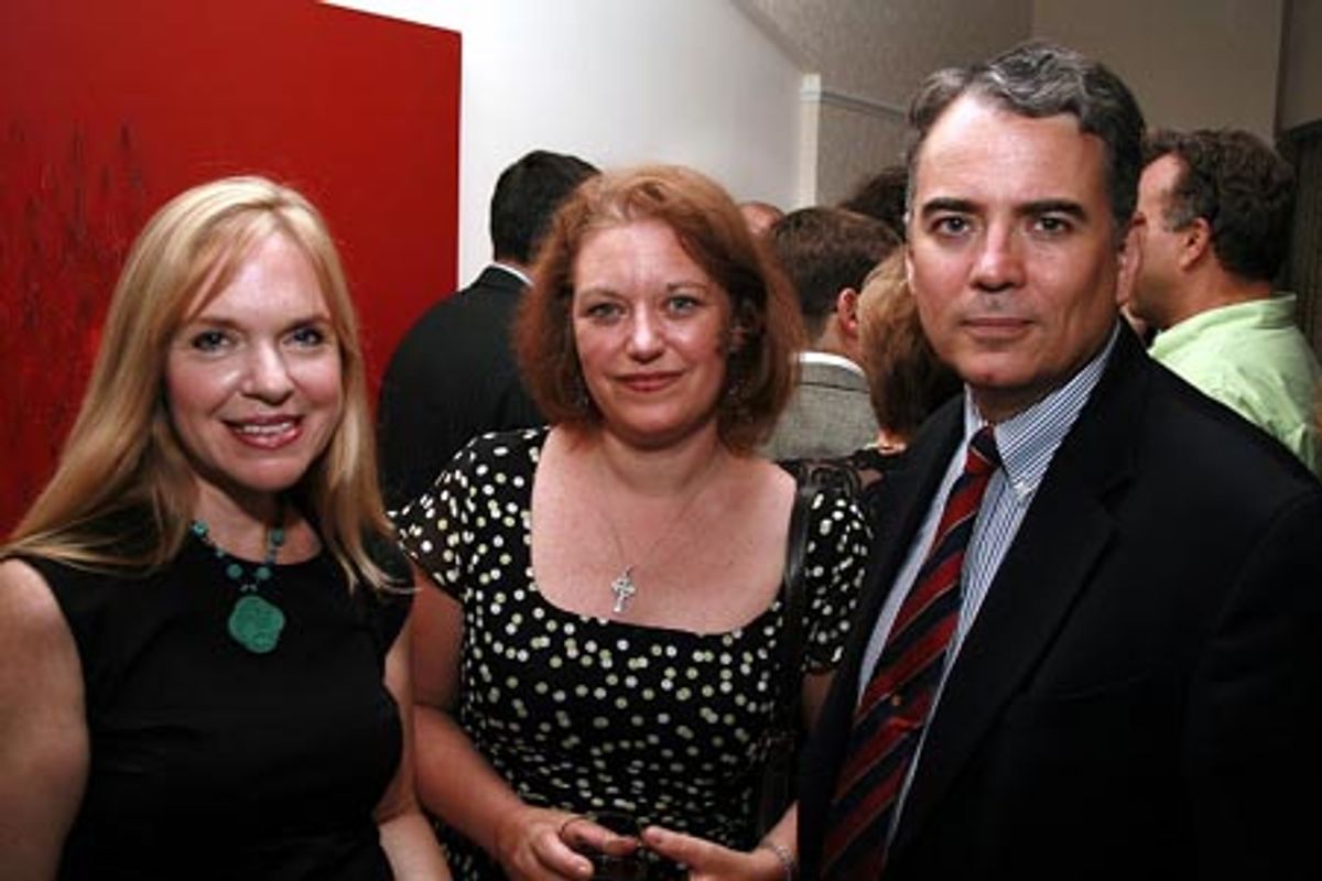Dorris Marie Meyer, Maura Donnelly, and Simon Pereira Shorey at 