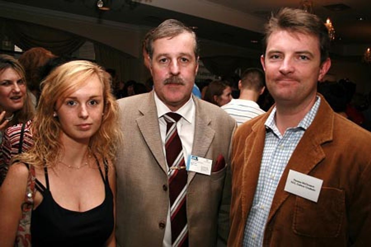 Doireann McDermott, Michael McDermott, and Thomas McDermott at 