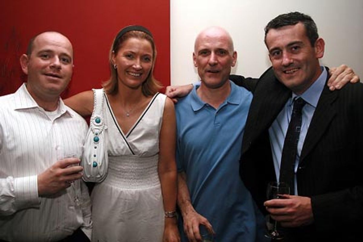 Fiachra O'Suilleabhan, Saidbh Byrne, John McGrain, and Uilick McGhee
 at 