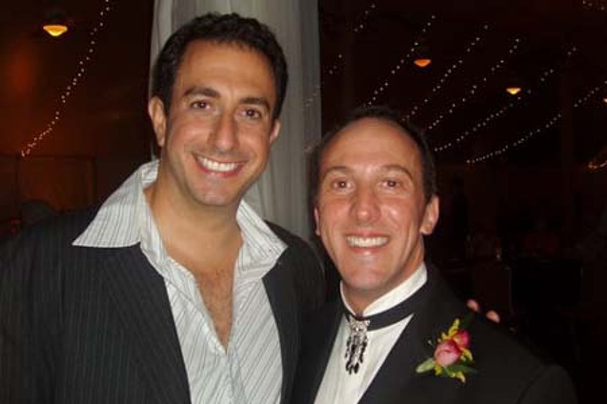 Matt Orlando and director Marc Robin at 