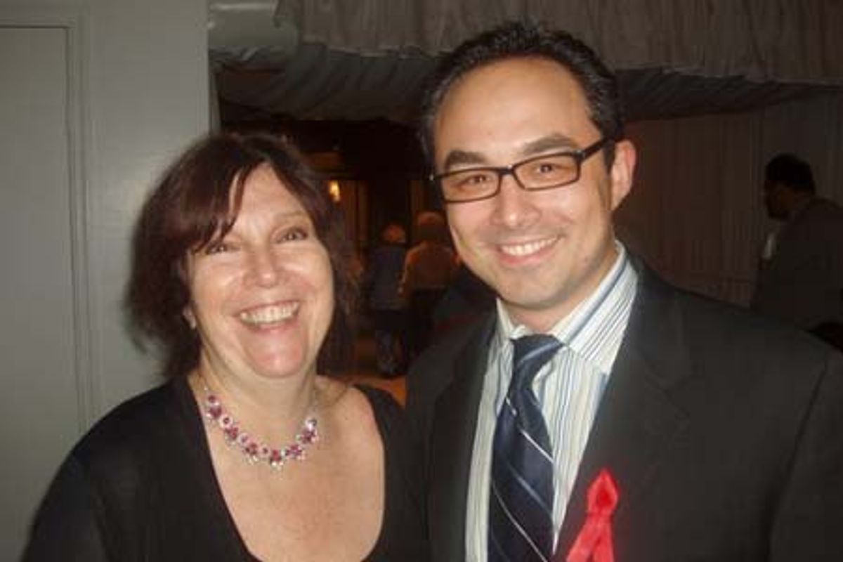 Lyricist Susan DiLallo and Andy Hite at 