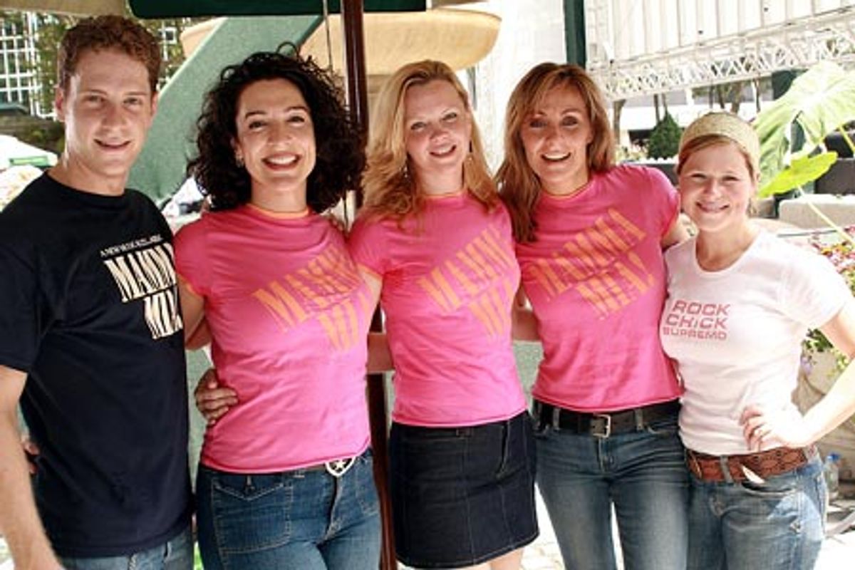 Andy Kelso, Jen Burleigh-Bentz, Leah Hocking, Judy McLane, and Carey Anderson at 