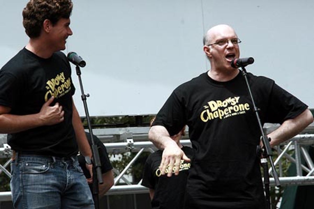 Troy Britton Johnson and Eddie Korbich at 