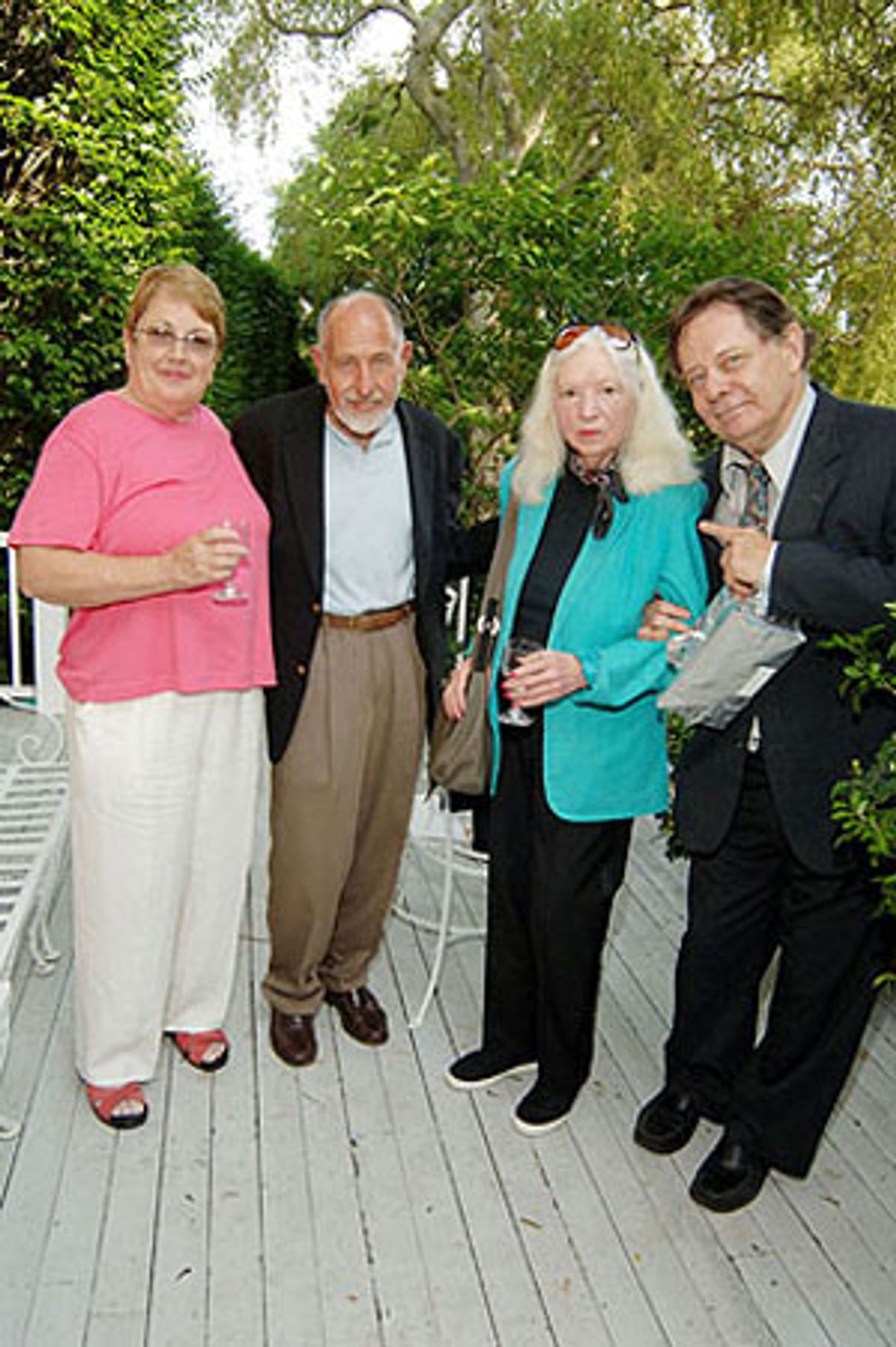 Lora Nelson, Maysles Institute, Albert Maysles and Terry Kipper at Grey Gardens Documentary Celebration