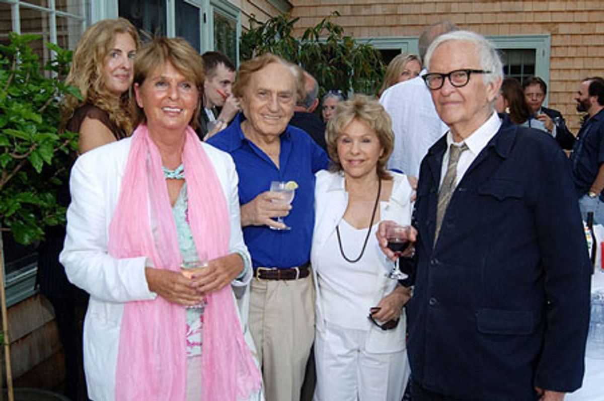 Beverly Camhe, Joe and Elisa Stein, and Albert Maysles
 at 